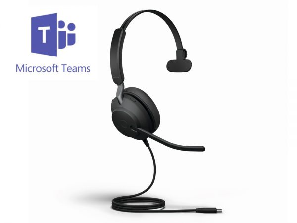 Jabra Evolve2 40 MS mono USB headset